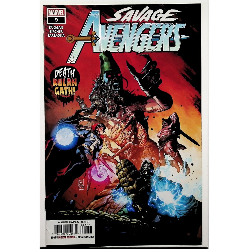 Savage Avengers #9 Comic Book Marvel 2020 1st Dr Strange as Iron‎ Mage